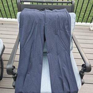 Banana Republic Blue Pink Grey Trousers Slacks